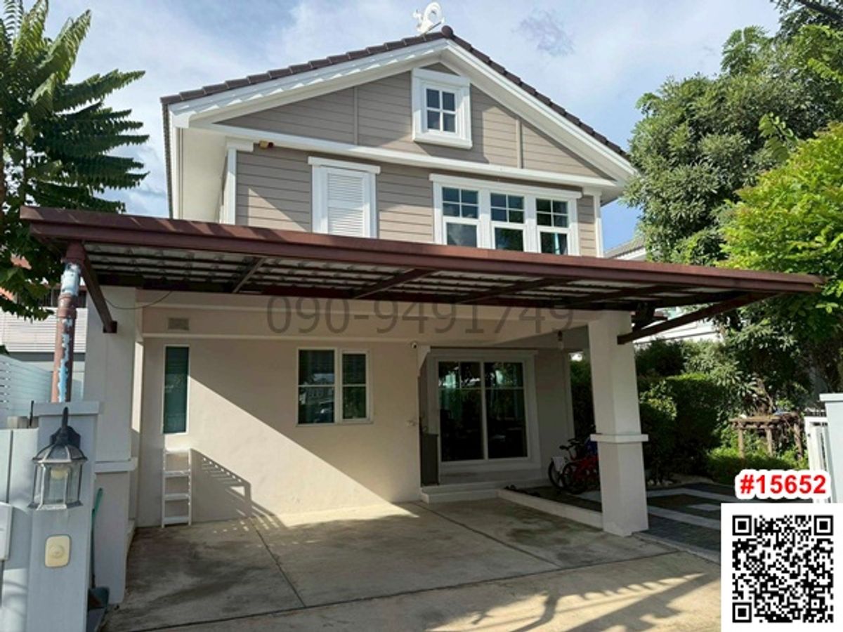 For RentHouseNawamin, Ramindra : For rent, 2-story detached house, Chaiyaphruek, Chatuchot-Watcharapol, near Central Ramindra.