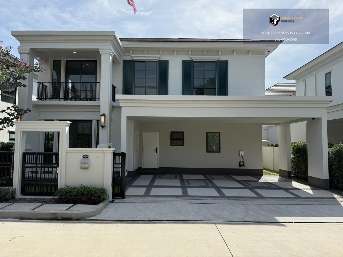 ให้เช่าบ้านบางนา แบริ่ง ลาซาล : Setthasiri Bangna KM.10 | พร้อมเข้าอยู่ 🏠 บ้านหรูใกล้คลับเฮ้าส์ ในซอยส่วนตัว มีเพียง 4 หลังเท่านั้น! ✨ 拎包入住 🏠 豪华别墅，近会所，私人小巷内仅有 4 栋！ #2025101812426