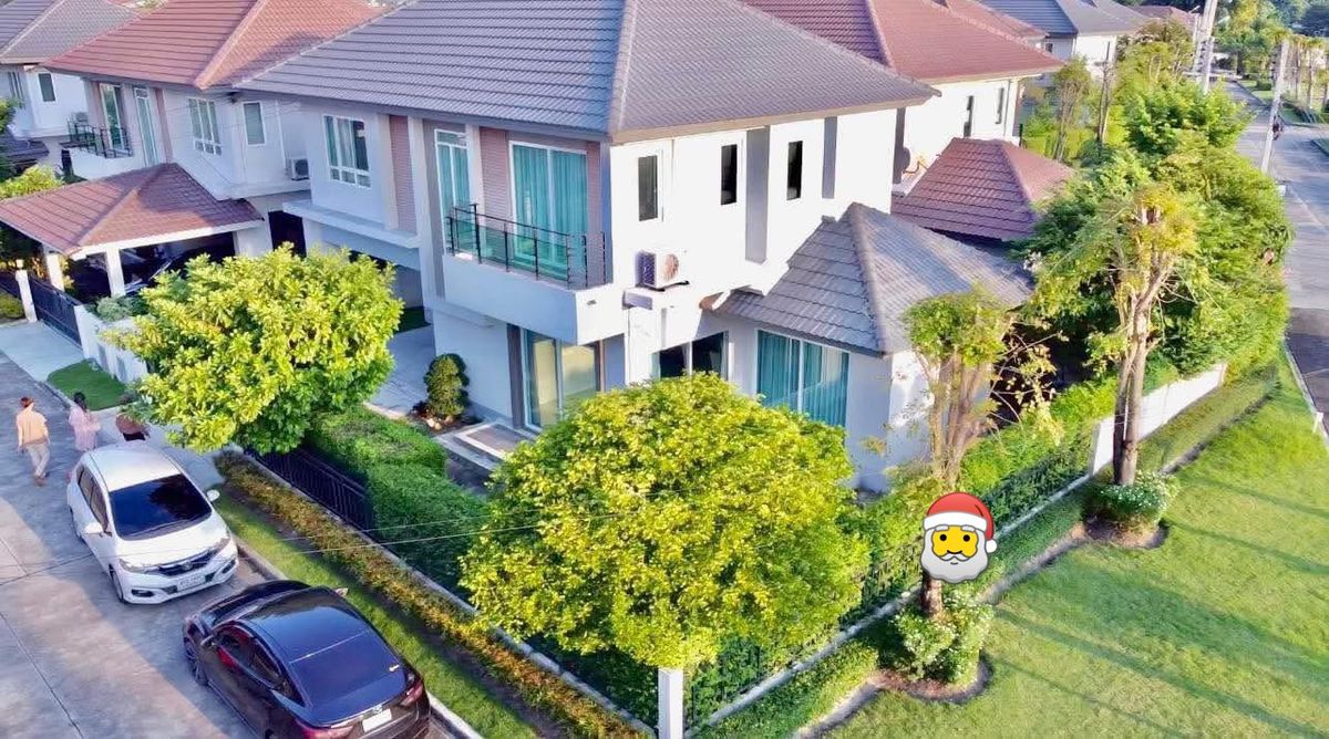 ให้เช่าบ้านปทุมธานี รังสิต ธรรมศาสตร์ : ✅ 🏡 บ้านเดี่ยวพร้อมเข้าอยู่! หลังใหญ่สุดในโครงการ พร้อมสวน เลี้ยงสัตว์ได้! Life Bangkok Boulevard Rangsit 5 ห้องนอน 3 ห้องน้ำ บ้านว่าง!! หลังมุม ใหญ่สุดในโครงการ พร้อมเฟอร์ฯ ครบ 🛋