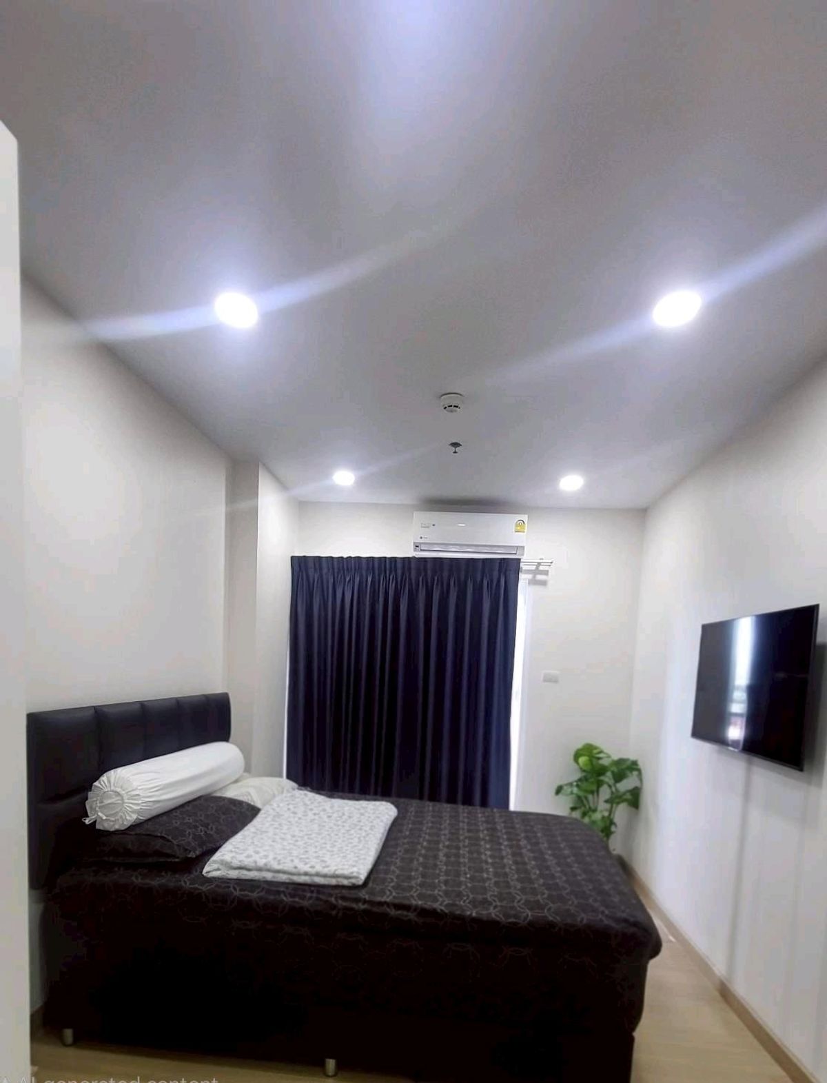 For RentCondoRamkhamhaeng, Hua Mak : Supalai veranda ramkhamheng 2 bedrooms 1 bath 43sqm only 17000bht per month please add line paolin1