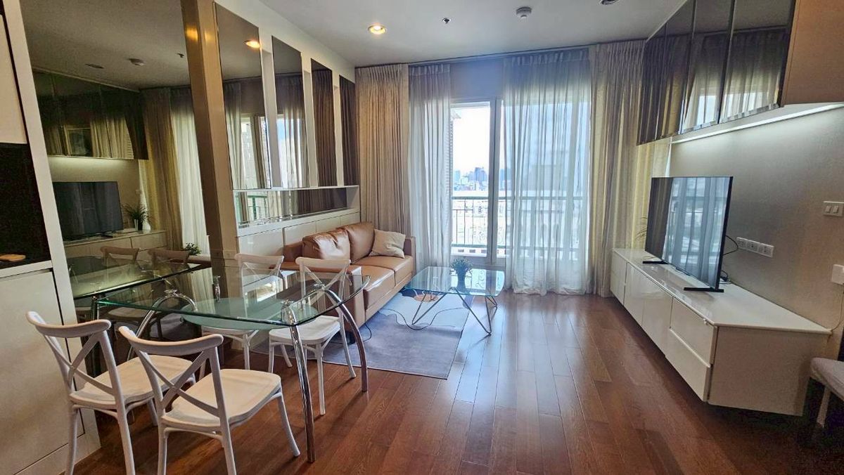 ให้เช่าคอนโดวิทยุ ชิดลม หลังสวน : (ต่อรองได้) The Address Chidlom 1Bedroom 56 sq.m. Fully Furnished  
