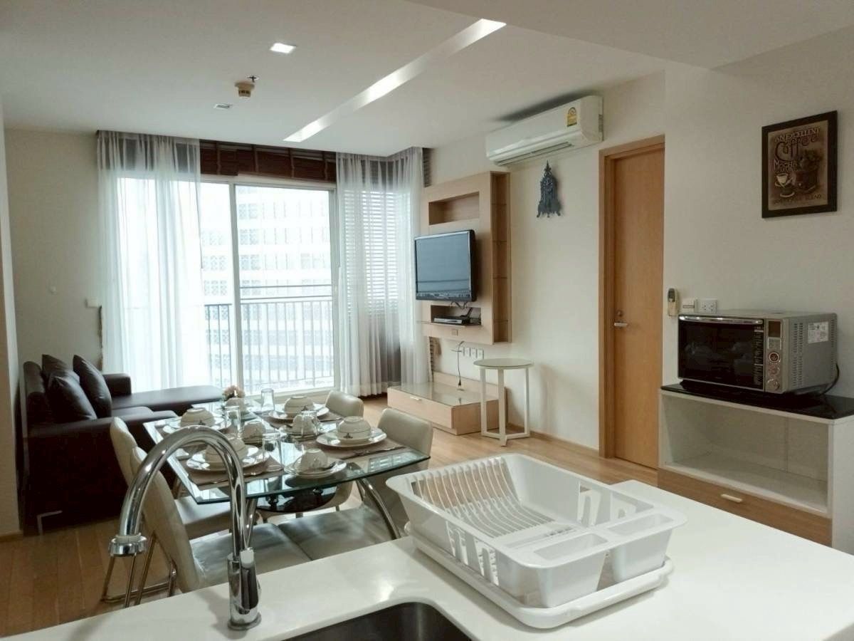 ให้เช่าคอนโดสุขุมวิท อโศก ทองหล่อ : 🔥Rent at Siri at Sukhumvit 🔥2BR 2BR.🔥Specia 68,000🔥78sqm 🔥Floor22