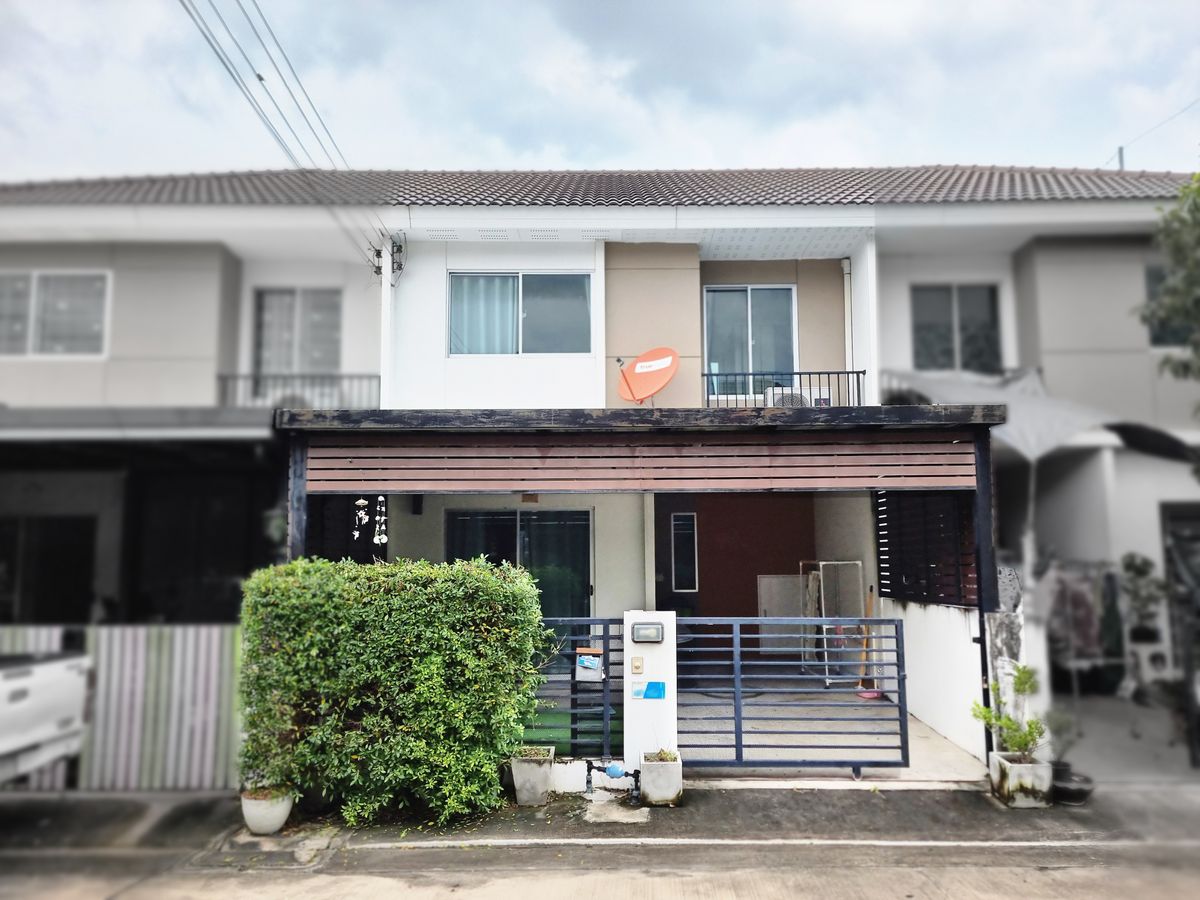 ขายทาวน์โฮมปทุมธานี รังสิต ธรรมศาสตร์ : ขาย 🧿🔔♻️ทาวน์เฮ้าส์ 2 ชั้น 🧿🔔♻️หมู่บ้านพฤกษา 113 พื้นที่ใช้สอย 82.28 ตร.ม. สภาพบ้านเริ่ดมาก❗️0936499392 คุณเบิ๊ด