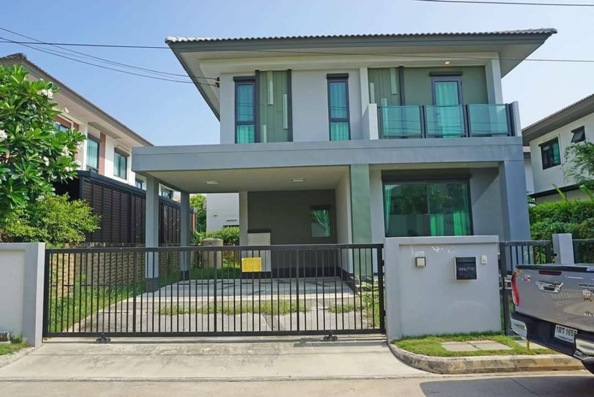 ขายบ้านบางนา แบริ่ง ลาซาล : บ้านเดี่ยว บุราสิริ วงแหวน - อ่อนนุช / 4 ห้องนอน (ขาย), Burasiri Wongwaen - Onnut / Detached House 4 Bedrooms (FOR SALE) POON009