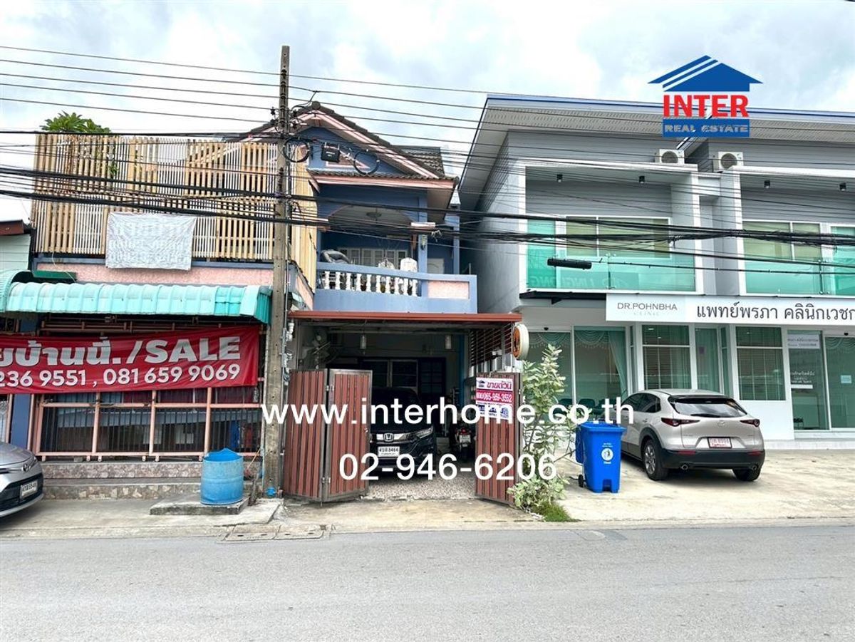 ขายทาวน์โฮมวิภาวดี ดอนเมือง หลักสี่ : ทาวน์เฮ้าส์ 2 ชั้น 24 ตร.ว. ทาวน์เฮ้าส์ ซอยโกสุมรวมใจ36 ถนนสรงประภา ถนนโกสุมรวมใจ เขตดอนเมือง กรุงเทพมหานคร
