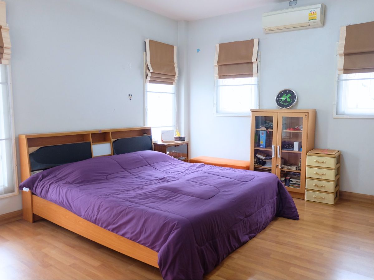 HouseSriracha Laem Chabang Ban Bueng : 2-storey detached house for sale, Natthawadi 2 Project, Sriracha detached house Near Sriracha Tiger Zoo