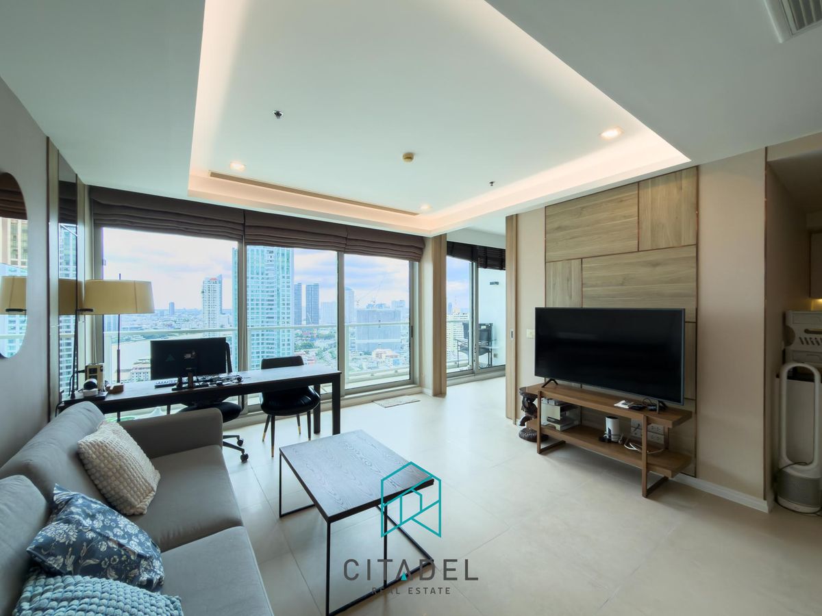 คอนโดวงเวียนใหญ่ เจริญนคร : The River by Raimon Land - Stylish, Cozy 2 Beds Condo for Rent & Sale!