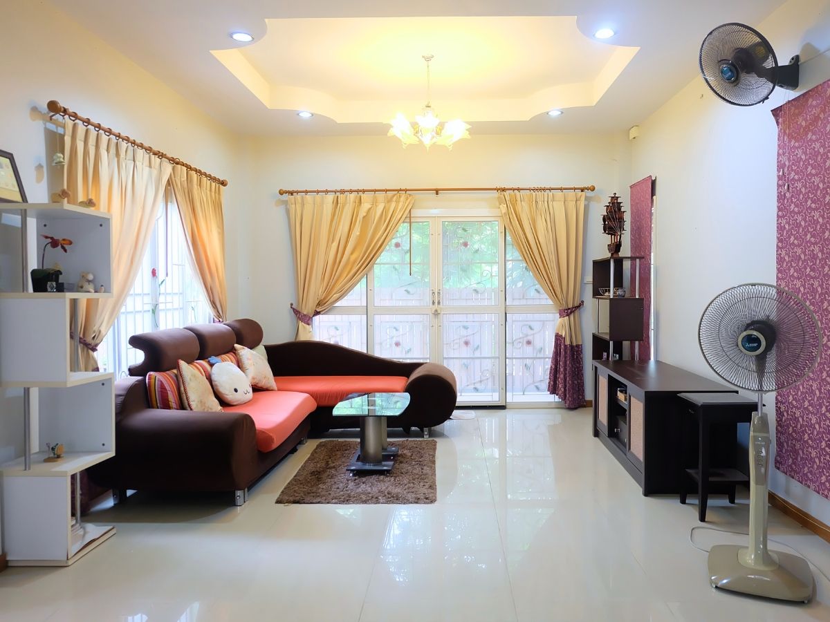 HouseSriracha Laem Chabang Ban Bueng : 2-storey detached house for sale, Natthawadi 2 Project, Sriracha detached house Near Sriracha Tiger Zoo