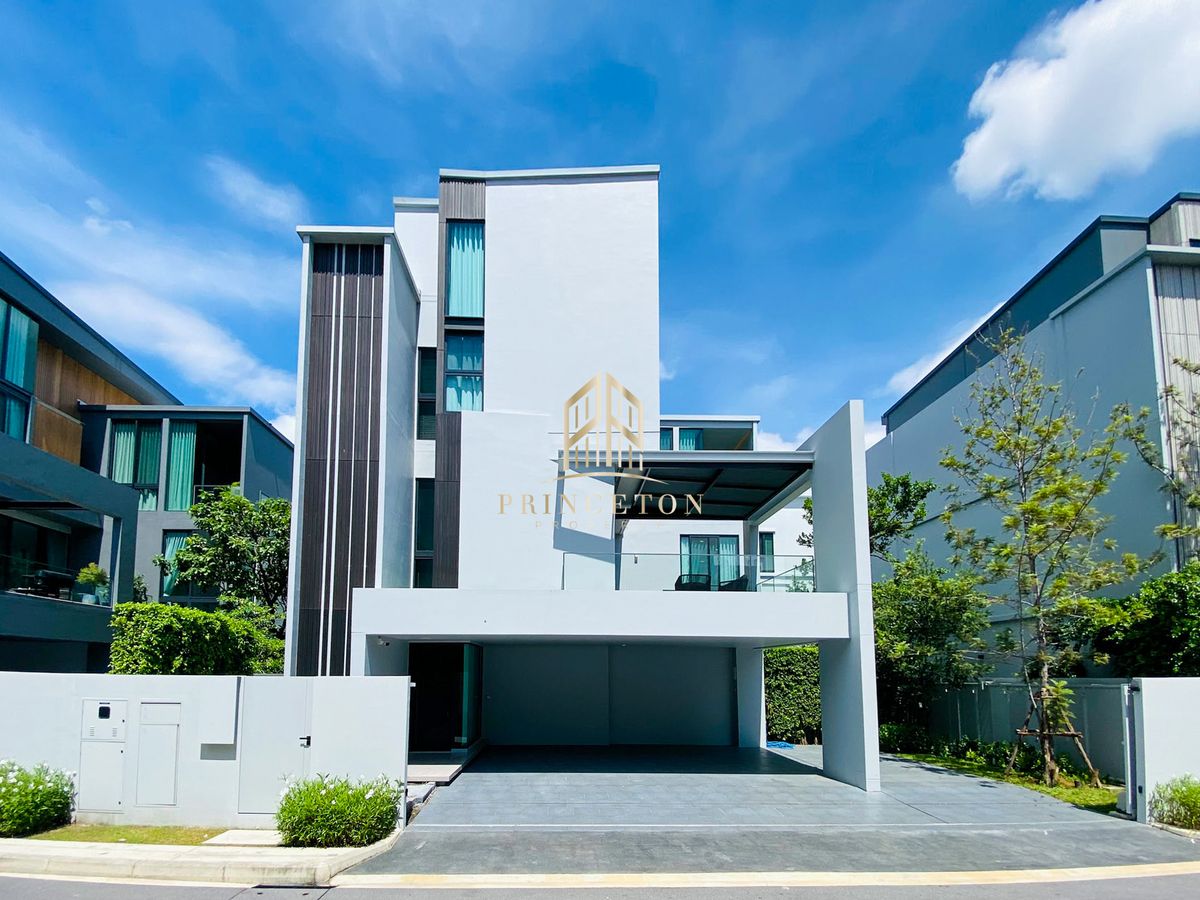 บ้านพัฒนาการ ศรีนครินทร์ : ให้เช่าบ้านหรู 3 ชั้น วีเว่ กรุงเทพกรีฑา ใกล้โรงเรียนนานาชาติเวลลิงตัน (Wellington) 📞092-4252445 Vive Krungthep Kreetha