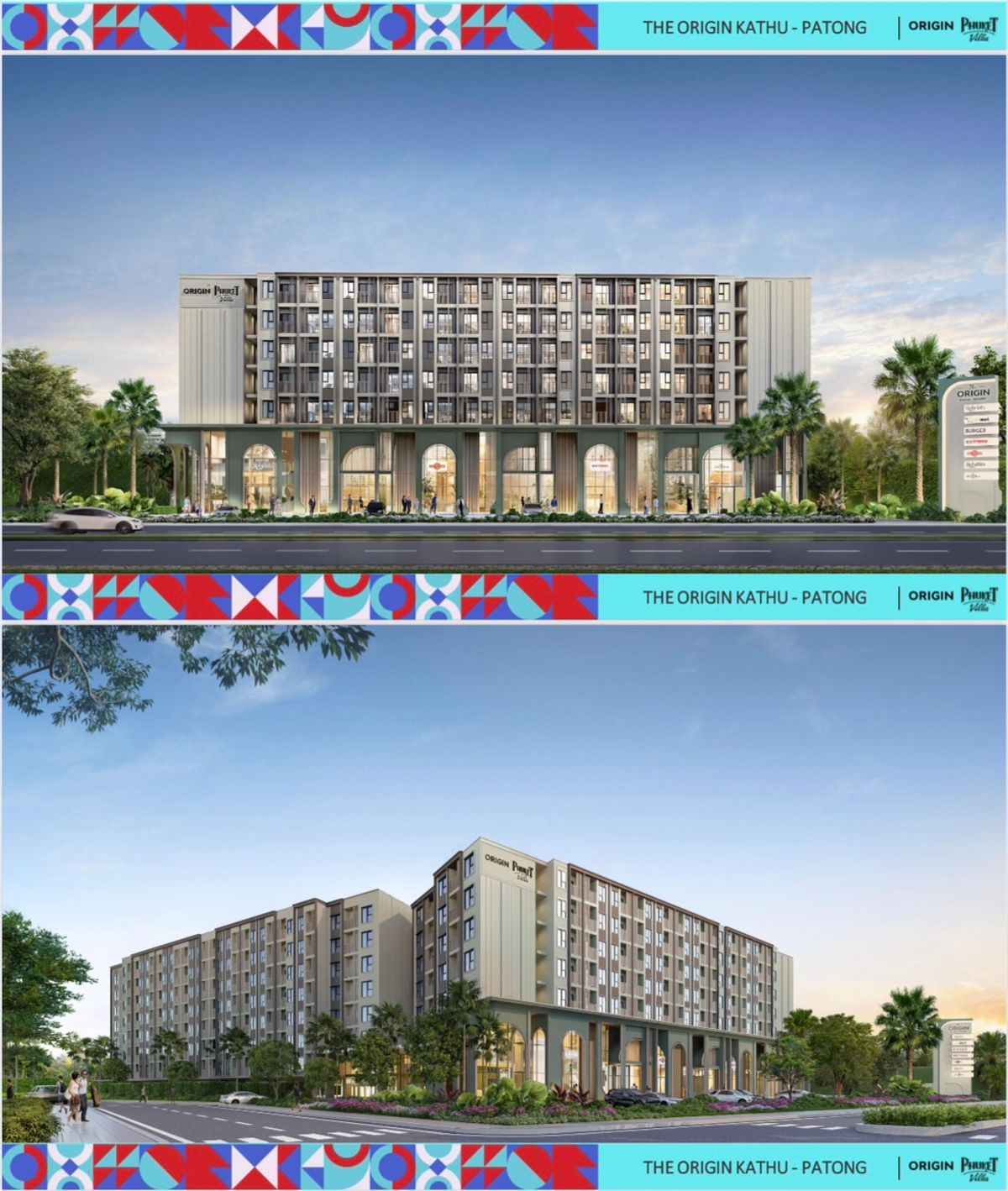 ขายดาวน์คอนโดภูเก็ต : ขายดาวน์ pool access unit The Origin Kathu-Patong