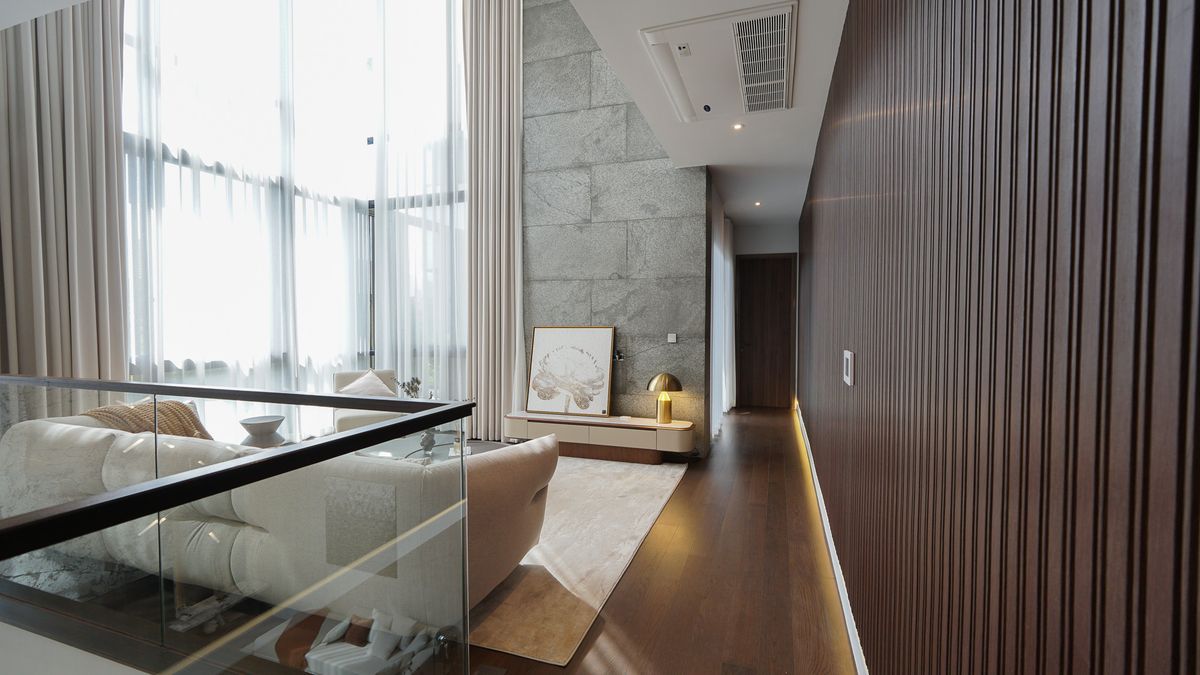 HousePattanakan, Srinakarin : P-2820 Rent/Urgent sale!  Ultra Luxury detached house, Bugann Krungthep Kreetha project, ready to move in.