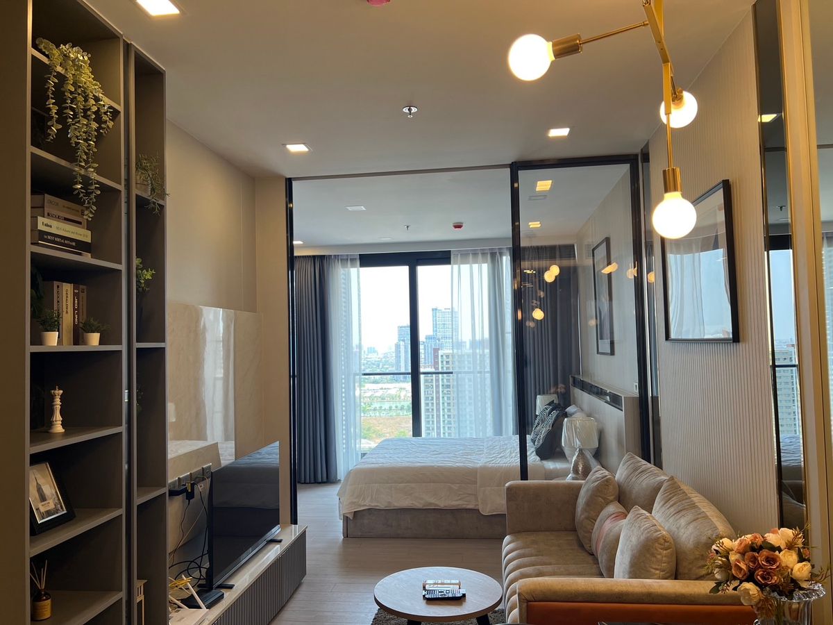 For RentCondoRama9, Petchburi, RCA : Condo for rent, One 9 Five Asoke-Rama 9, fully furnished condo, ready to move in, near MRT Rama 9!!