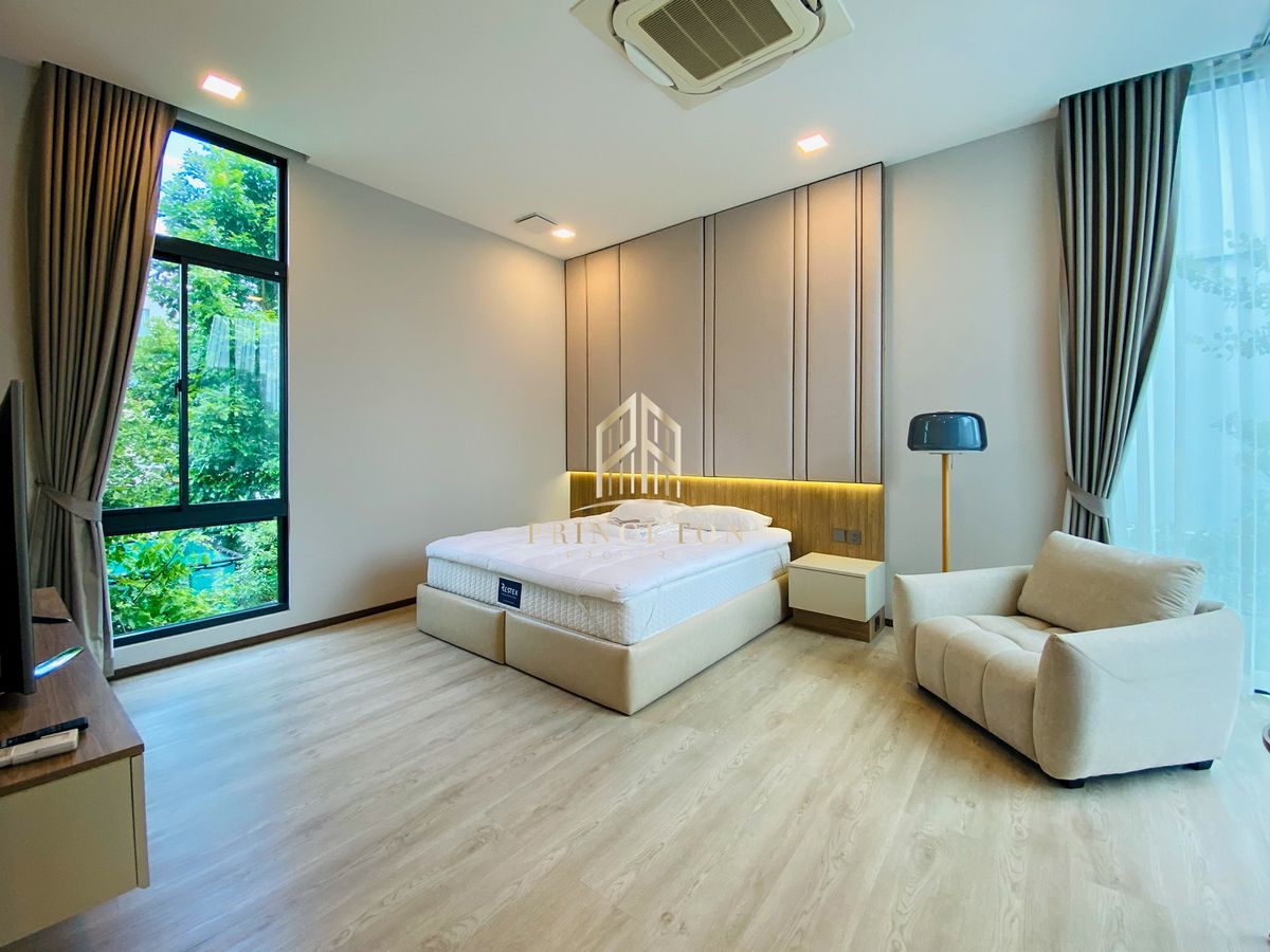 บ้านพัฒนาการ ศรีนครินทร์ : ให้เช่าบ้านหรู 3 ชั้น วีเว่ กรุงเทพกรีฑา ใกล้โรงเรียนนานาชาติเวลลิงตัน (Wellington) 📞092-4252445 Vive Krungthep Kreetha