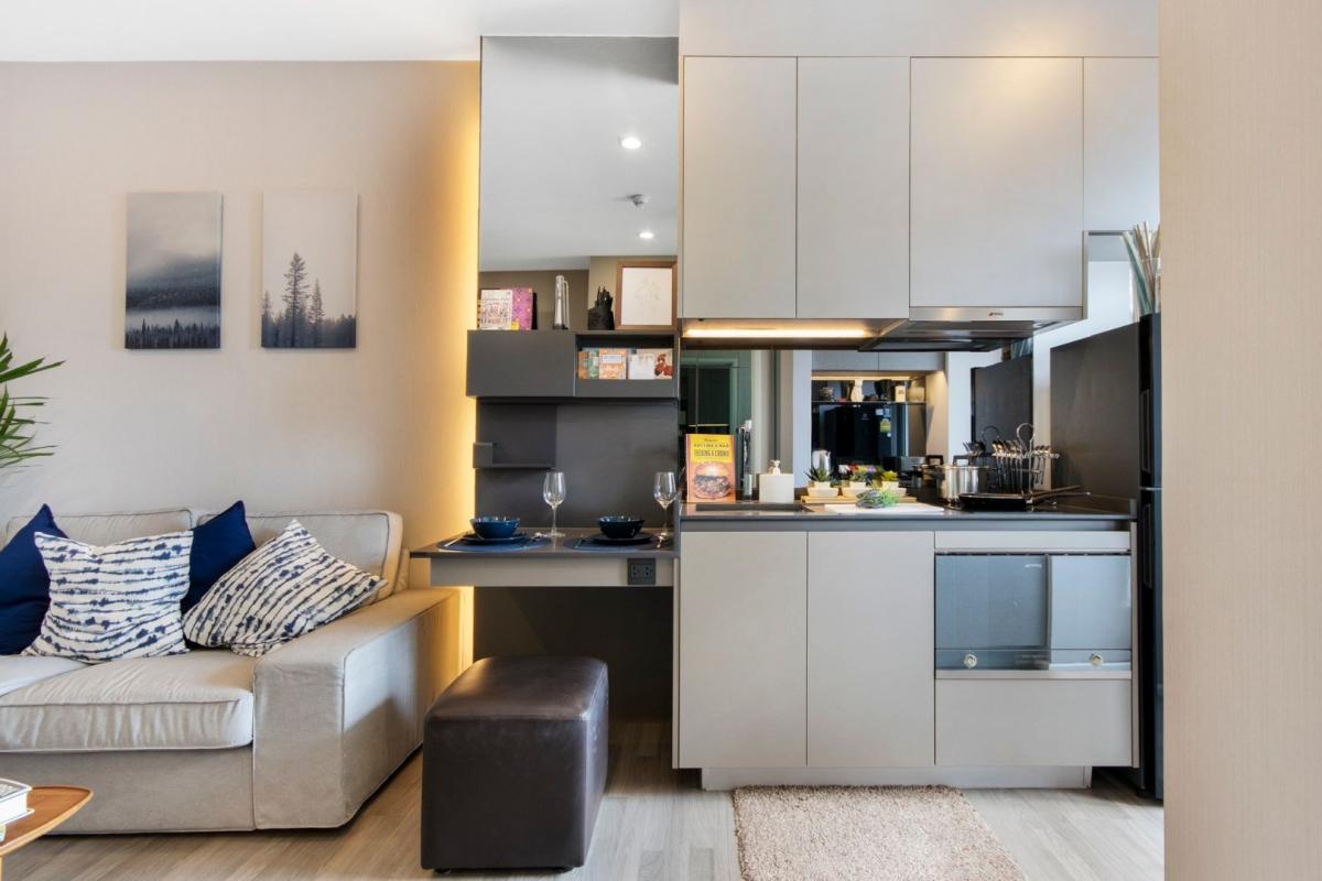 For RentCondoOnnut, Udomsuk : 🔥Urgent for rent🔥 The Room Sukhumvit 69. Beautifully decorated, fully furnished, ready to move in. Near BTS Phra Khanong.