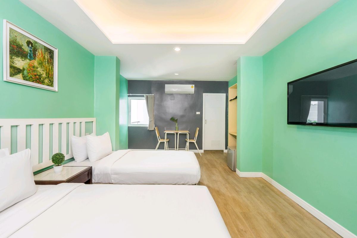 ให้เช่ารัชดา ห้วยขวาง : เช่ารายเดือน ติด MRT สุทธิสาร 1 bedroom 1 bathroom สัญญาเดือนต่อเดือน