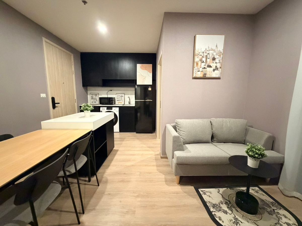 For RentCondoRama9, Petchburi, RCA : Condo for rent, Nue District R9, new condo, fully furnished, ready to move in, next to MRT Rama 9 and Central Rama 9!!