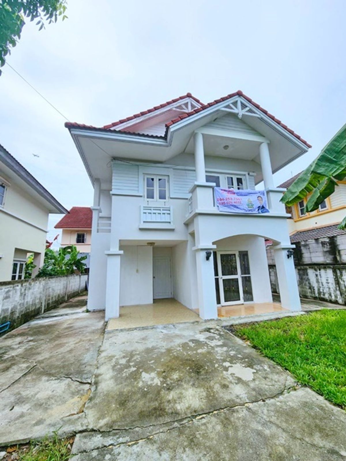 For RentHouseMin Buri, Romklao : Floraville 58sq.wa. 158sq.m. 3bed Suwinthawong38 MRT Minburi for sale-rent 2-story detached house ne