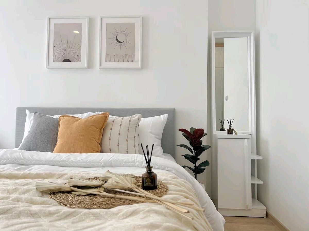 For RentCondoPattanakan, Srinakarin : 💖 Beautiful room exactly as described! For rent: The Rich Rama 9-Srinakarin (The Rich Rama 9-Srinakarin) 🏢🚇 The best location next to the BTS (Triple Station)