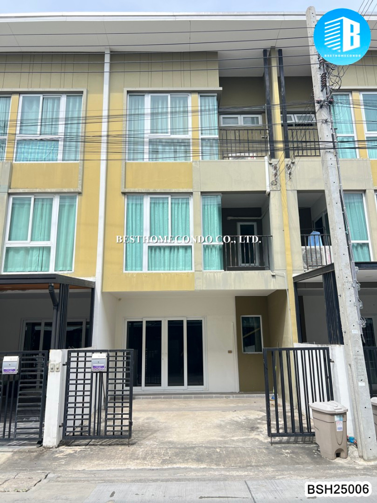 For SaleTownhomeSamut Prakan,Samrong : Townhome for sale ✅ Bless Town Srinakarin - Nam Daeng ✅ Ready to sell immediately, Khun Phat 093-5462979