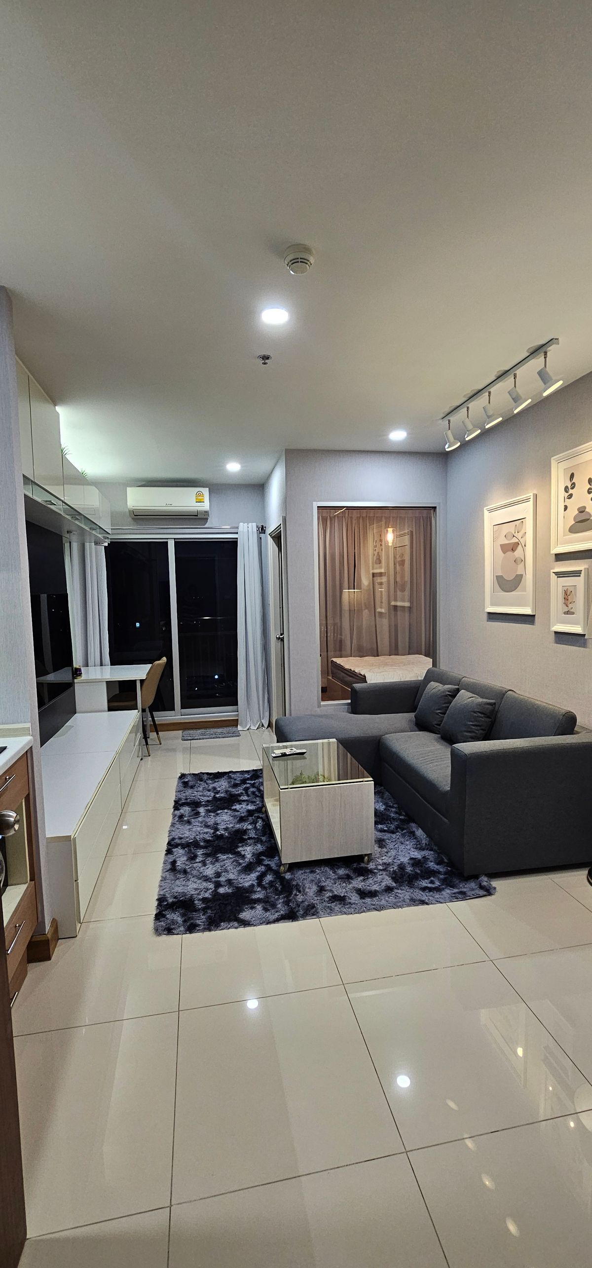 For RentCondoRathburana, Suksawat : Condo for rent, Ivy River, Rat Burana, beautiful new room.