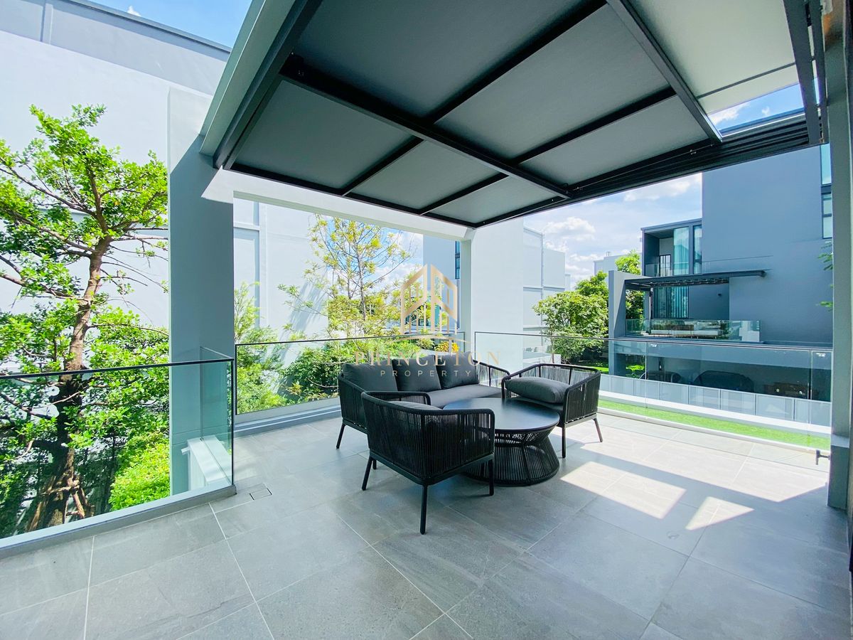 บ้านพัฒนาการ ศรีนครินทร์ : ให้เช่าบ้านหรู 3 ชั้น วีเว่ กรุงเทพกรีฑา ใกล้โรงเรียนนานาชาติเวลลิงตัน (Wellington) 📞092-4252445 Vive Krungthep Kreetha