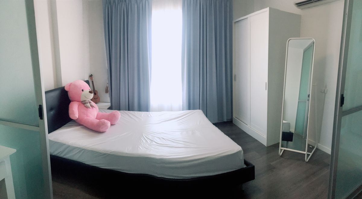 ให้เช่าคอนโดบางนา แบริ่ง ลาซาล : D CONDO ABAC BANGNA 30 ตร.ม. ชั้น 4 ตึก C
