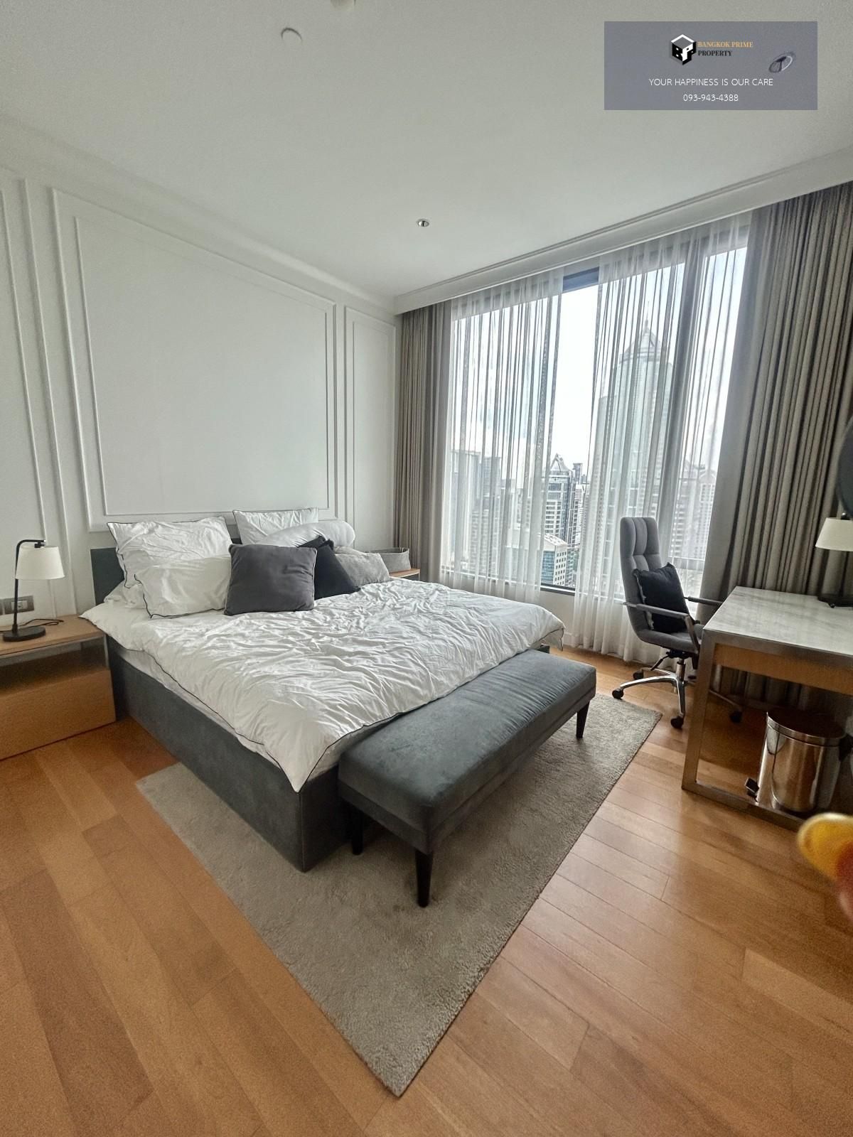 ให้เช่าคอนโดวิทยุ ชิดลม หลังสวน : Sindhorn Residence | ใกล้ BTS ชิดลม เดินเพียง 600 ม. ถึงสวนลุมพินี #2025102012458