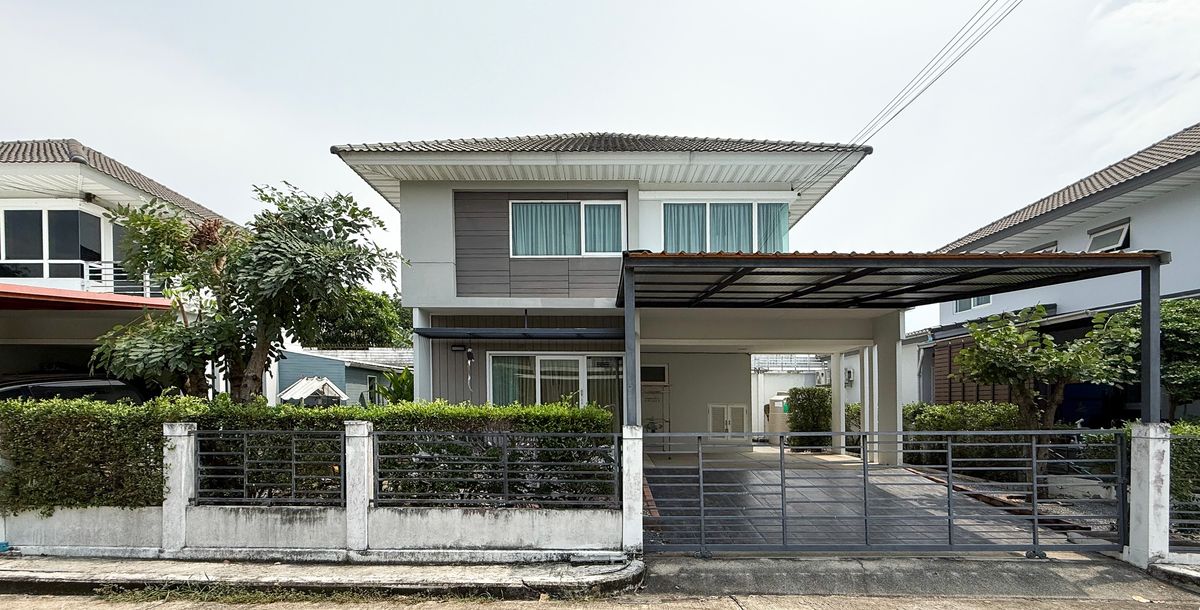 For RentHouseRattanathibet, Sanambinna : Single house for rent, Perfect Place Rattanathibet, near Sai Ma BTS.