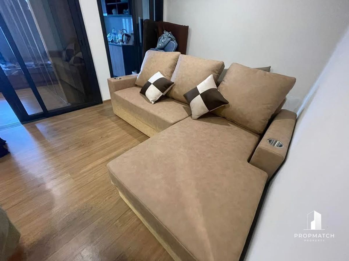 ให้เช่าคอนโดลาดพร้าว เซ็นทรัลลาดพร้าว : ✨Flash Deal ✨The Line Vibe( 1Bed 1Bath 37SQM.) แต่งครบพร้อมอยู่ !! เพียง 23,000บาทต่อเดือน Tel.0981315848 @propmatch