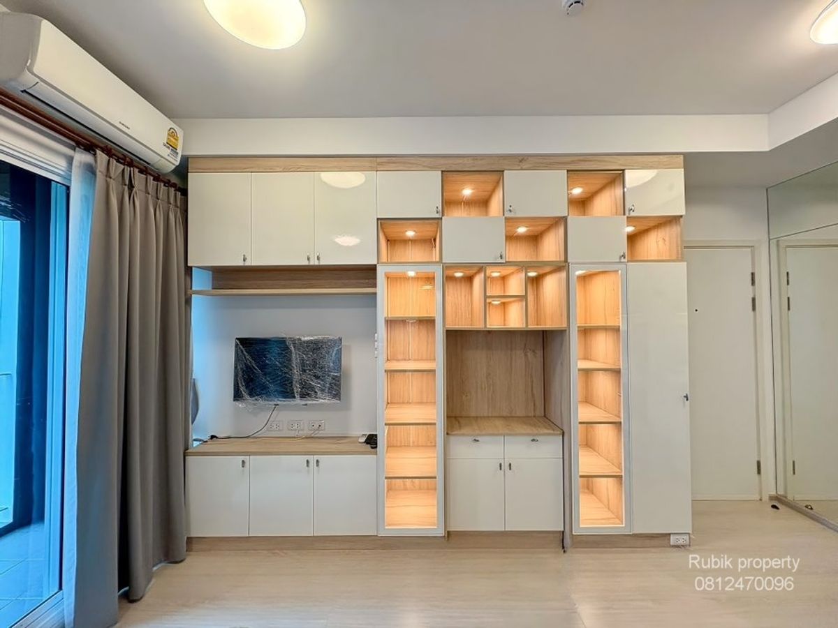 ขายคอนโดรัชดา ห้วยขวาง : 🏙 (RB1329) ขายคอนโด Chapter One Eco รัชดา–ห้วยขวาง ห้องมุม วิวเมือง 2 ด้าน พร้อมเข้าอยู่ทันที เฟอร์ครบแต่งสวยมาก!