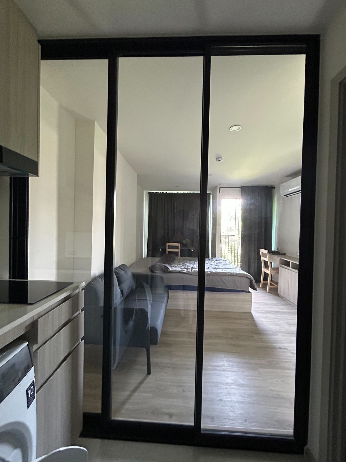 For RentCondoOnnut, Udomsuk : For rent: Origin Play Sri Udom Station, brand new room. Complete electrical appliances
