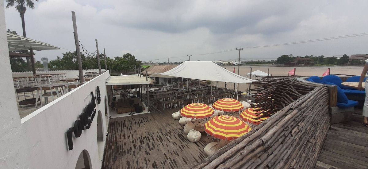 เซ้งร้านค้า/ตลาดนัดพระราม 5 ราชพฤกษ์ บางกรวย : เซ้งกิจการ ให้เช่า คาเฟ่สไตล์บาหลีที่เกาะเกร็ด ตั้งอยู่บนเกาะเกร็ด ริมแม่น้ำเจ้าพระยา พื้นที่ประมาณ 4 ไร่