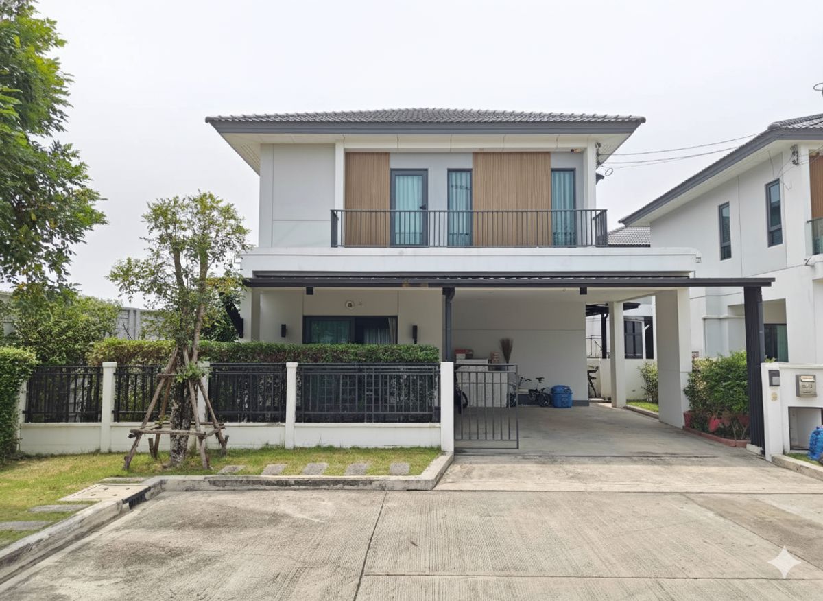 For SaleHouseNawamin, Ramindra : Single house for sale, Centro Wongwaen-Chatuchot project.