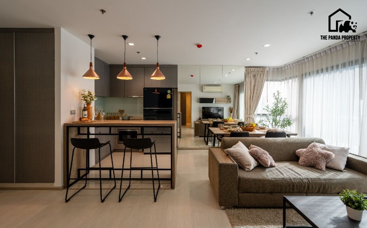 ขายคอนโดสุขุมวิท อโศก ทองหล่อ : Rhythm Sukhumvit 36 - 38  คอนโด 2 ห้องนอน  ใกล้ BTS ทองหล่อ