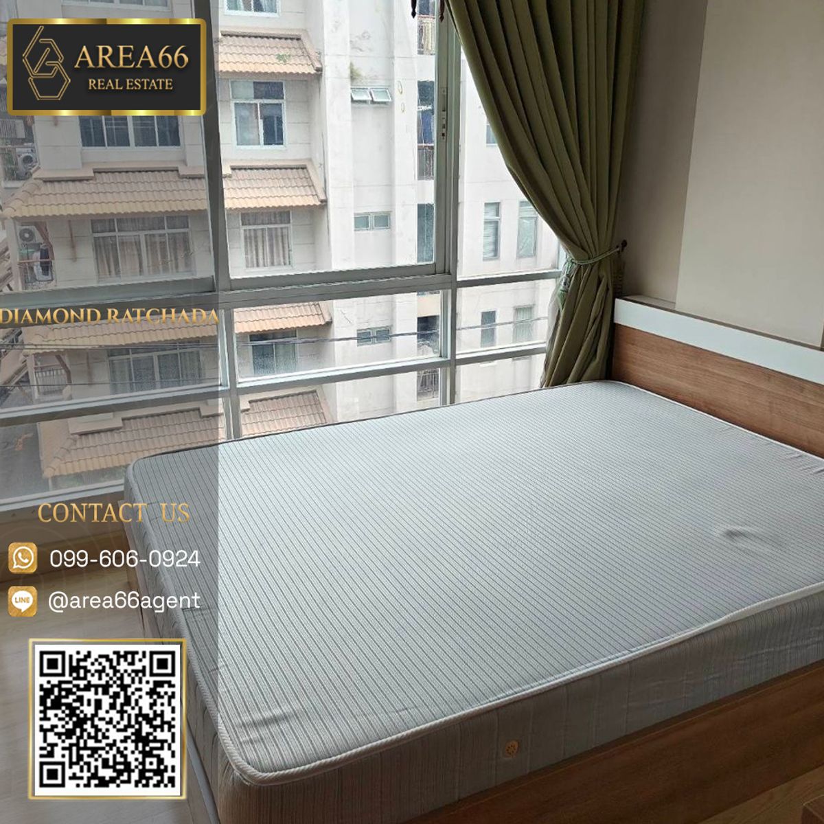 For SaleCondoRatchadapisek, Huaikwang, Suttisan : 🔥 For sale!! Condo Diamond Ratchada