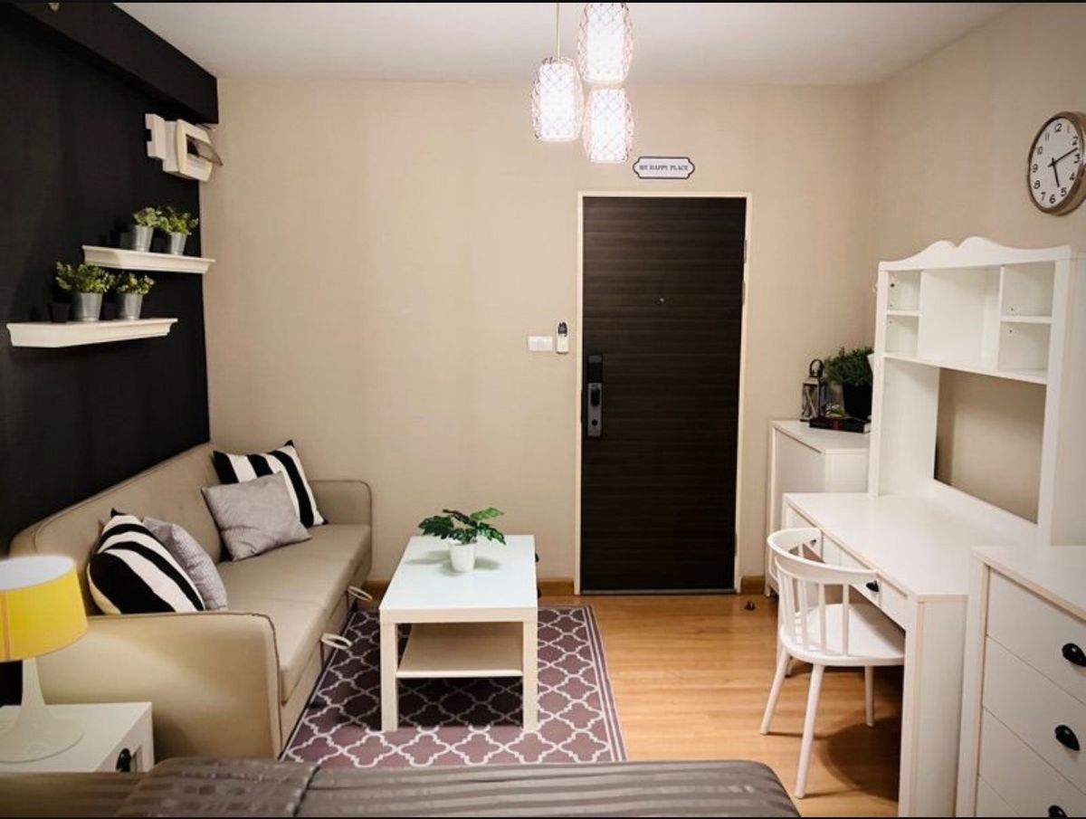 For RentCondoRamkhamhaeng, Hua Mak : For rent Supalai City Resort Ramkhamhaeng, beautiful room, good location. Separate kitchen