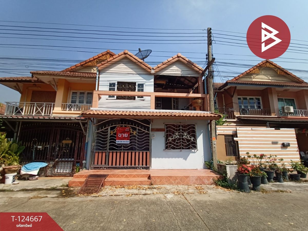 For SaleTownhomeNakhon Pathom : Townhouse for sale Pruksa 4 Village, Nakhon Chai Si, Nakhon Pathom