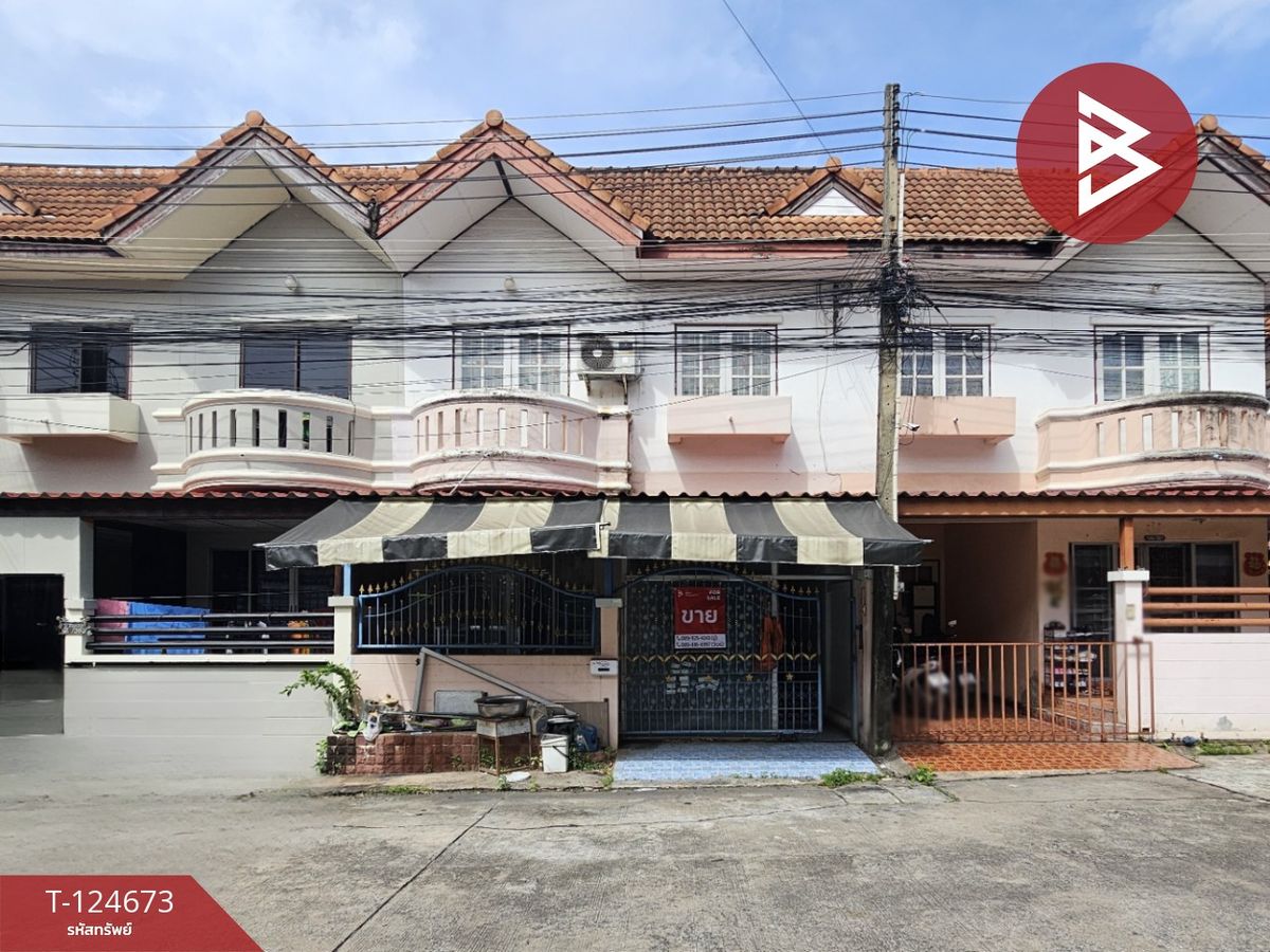 For SaleTownhomePattaya, Bangsaen, Chonburi : Townhouse for sale Eastern Land and House Village 2, Chonburi