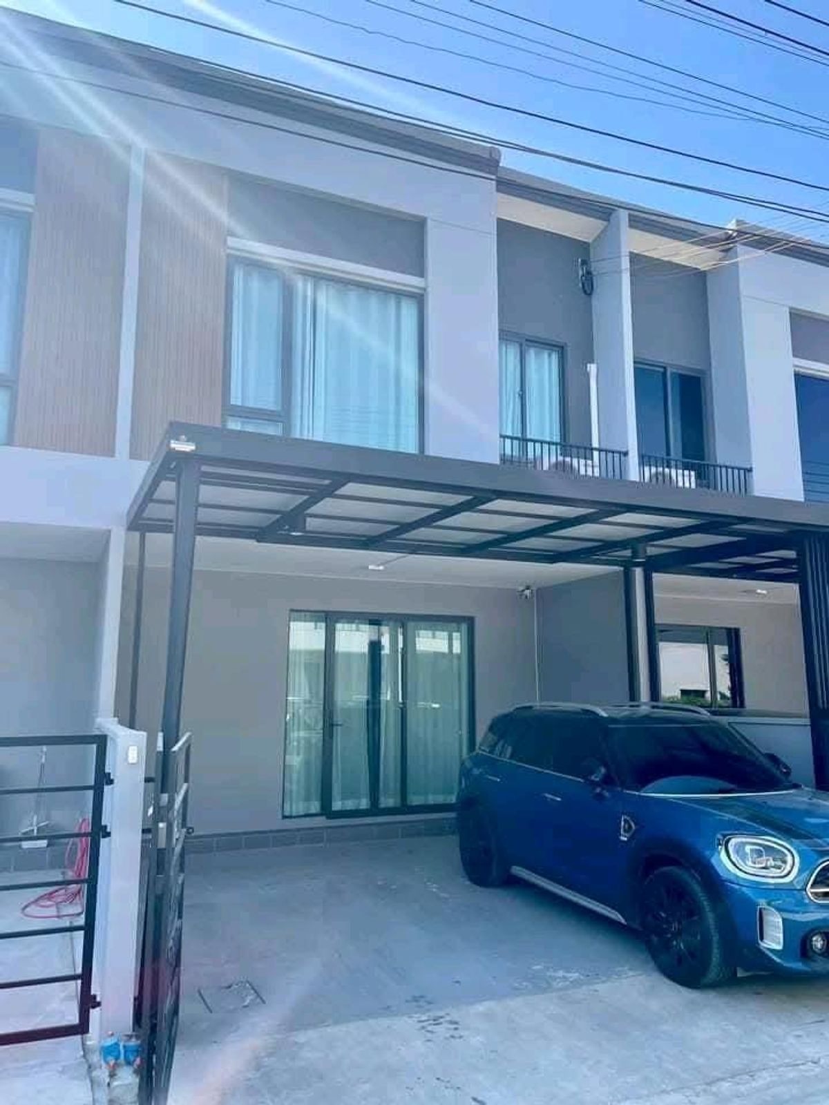 For RentTownhomeBangna, Bearing, Lasalle : Townhome for rent, Pleno Sukhumvit-Bangna 2, ready to move in.