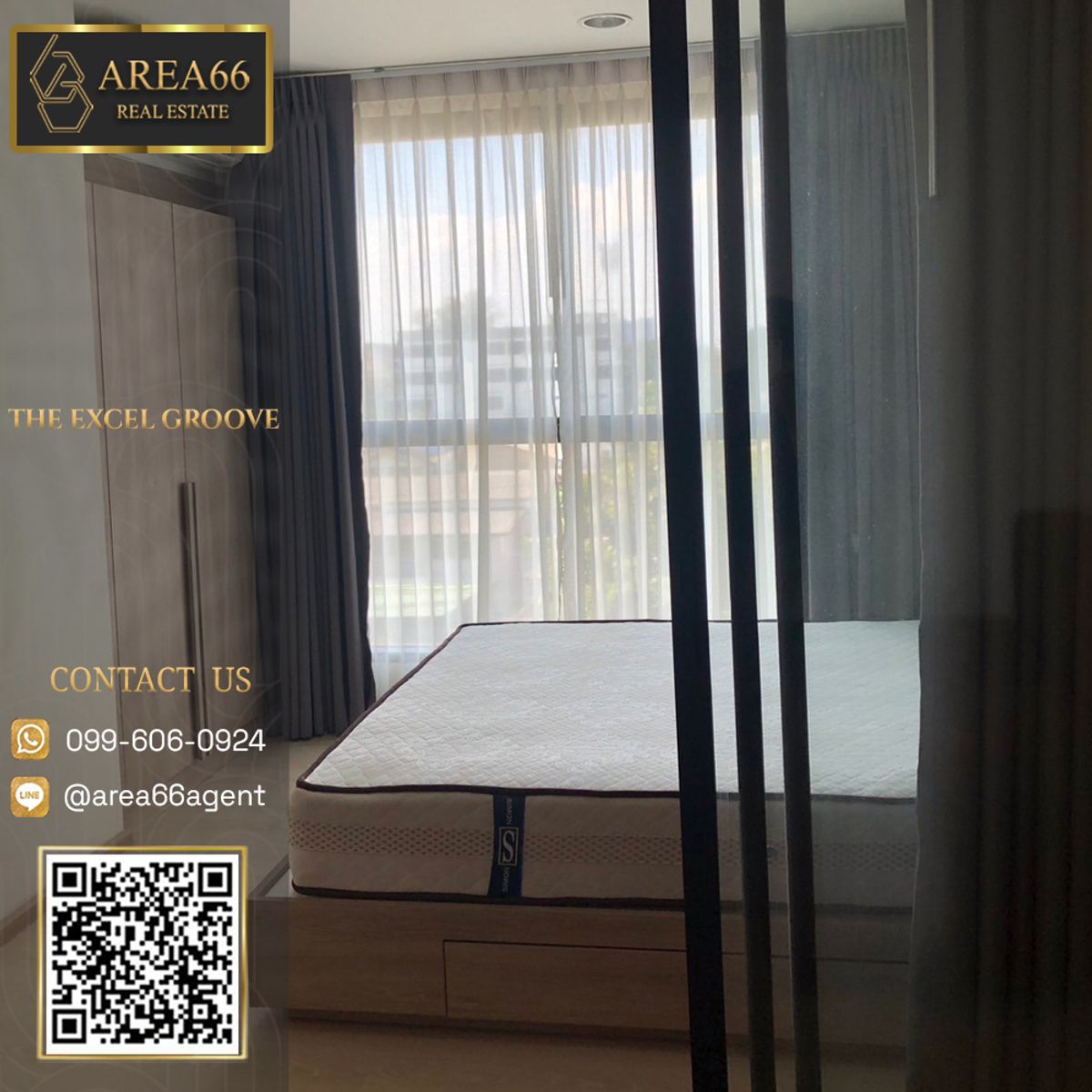 For SaleCondoBangna, Bearing, Lasalle : 🔥 For sale!! The Excel Groove Condo