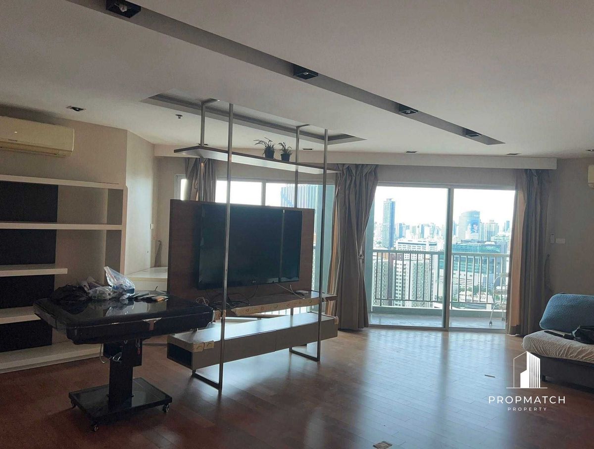 ให้เช่าคอนโดพระราม 9 เพชรบุรีตัดใหม่ RCA : ✨Flash Deal ✨Belle Grand Rama 9( 5Bed 5Bath 295.3SQM.) แต่งครบพร้อมอยู่ !! เพียง 150,000บาทต่อเดือน Tel.0981315848 @propmatch