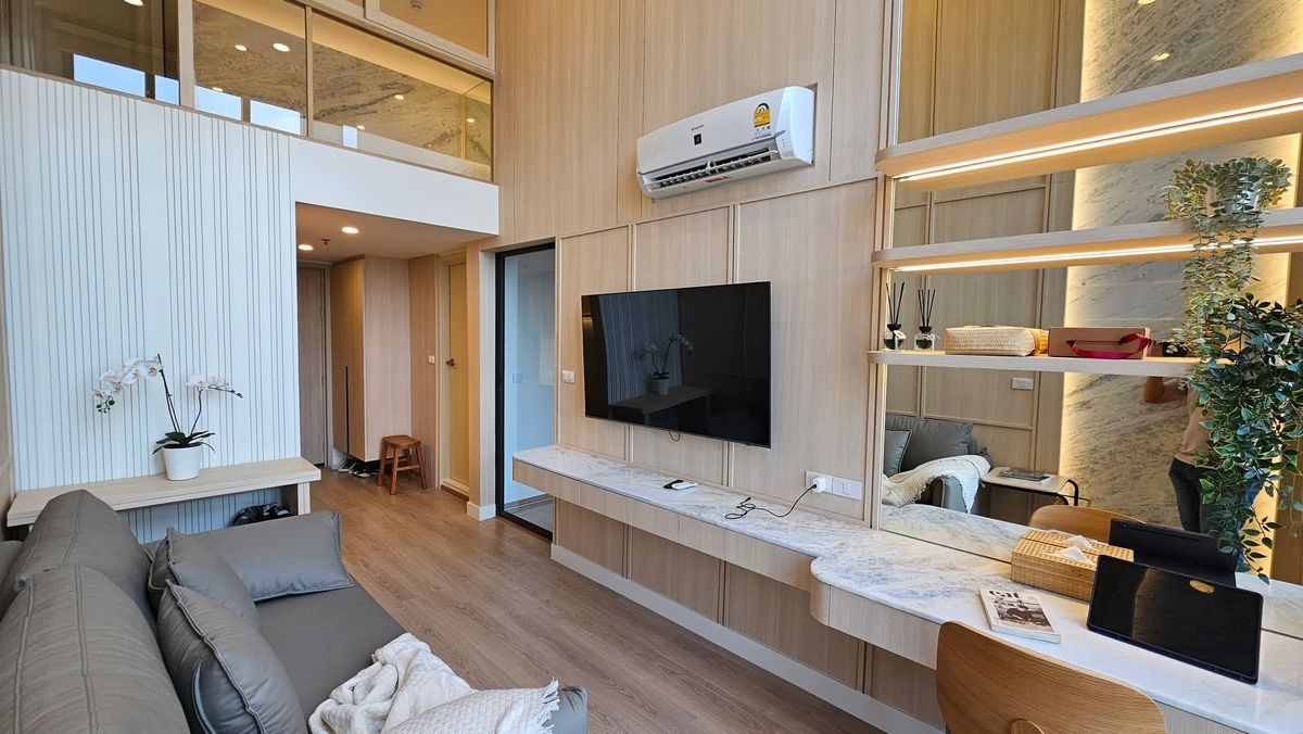 ให้เช่าคอนโดคลองเตย กล้วยน้ำไท : ให้เช่า 📍 Life Rama 4 - Asoke 📍 ใกล้ MRT ศูนย์สิริกิติ์ เฟอร์นิเจอร์ และ เครื่องใช้ไฟฟ้าครบ 