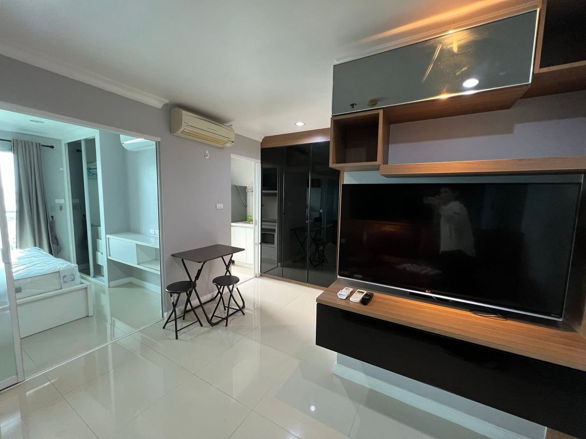 ให้เช่าคอนโดพระราม 9 เพชรบุรีตัดใหม่ RCA : ให้เช่า 📍 Lumpini Place Rama 9 - Ratchada 📍 เฟอร์นิเจอร์ และ เครื่องใช้ไฟฟ้าครบ ใกล้ MRT พระราม 9