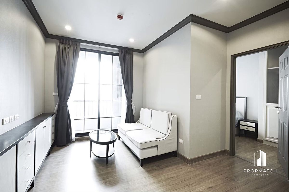 ให้เช่าคอนโดสยาม จุฬา สามย่าน : ✨Flash Deal ✨The Reserve Kasemsan 3( 1Bed 1Bath 35SQM.) แต่งครบพร้อมอยู่ !! เพียง 20,000บาทต่อเดือน Tel.0981315848 @propmatch