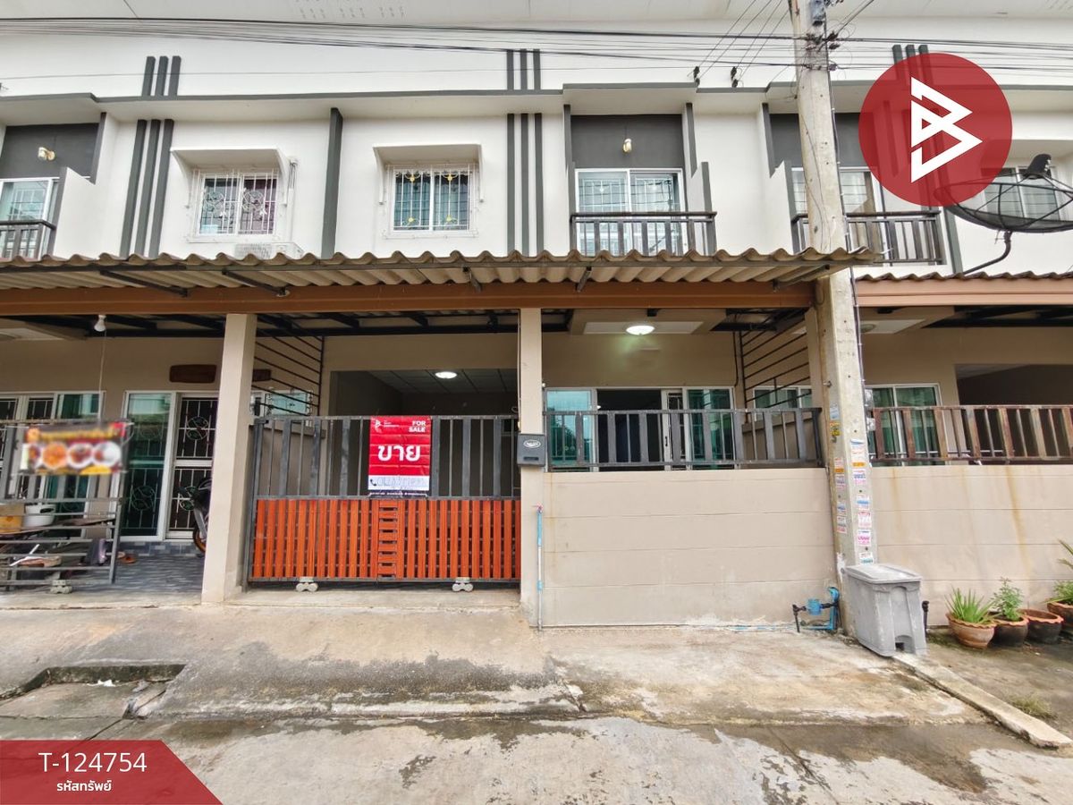 ขายทาวน์โฮมนครปฐม :  ขายทาวน์เฮ้าส์ หมู่บ้านเพชรทวี ท่าตลาด 1 นครปฐม