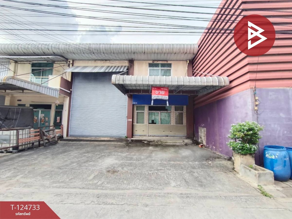 For SaleWarehouseSamut Prakan,Samrong : Warehouse for sale with office, area 1 ngan 13 sq m, Tai Ban, Samut Prakan