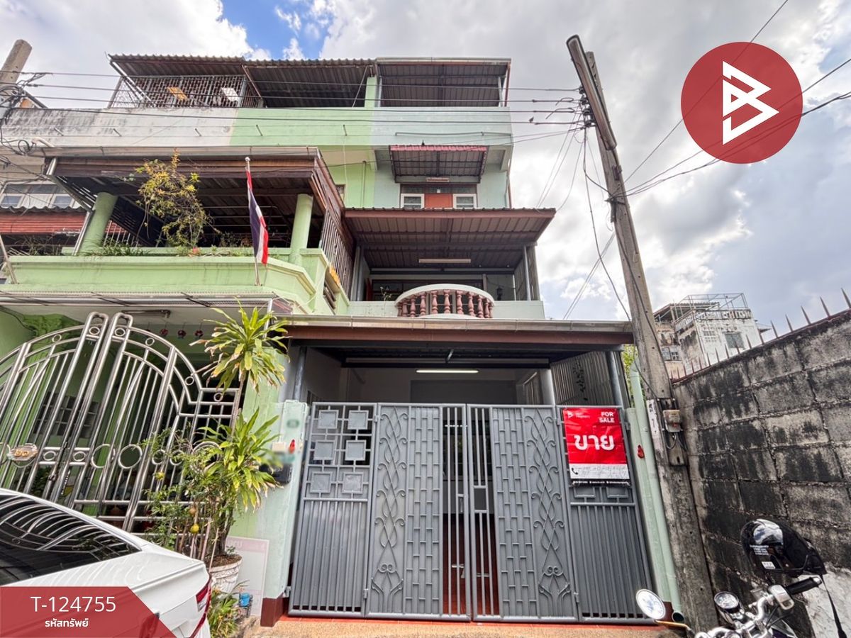 For SaleTownhomeBang kae, Phetkasem : Townhouse for sale Thanthong Villa Village, Phasi Charoen, Bangkok