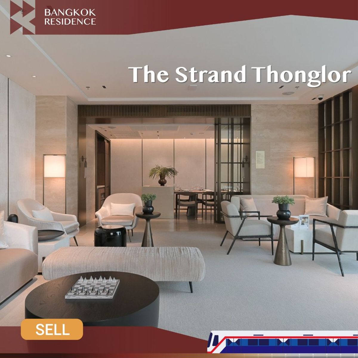 ขายคอนโดสุขุมวิท อโศก ทองหล่อ : 🔥Luxury Rare Unit in Prime Location The Strand Thonglor near BTS Thonglo