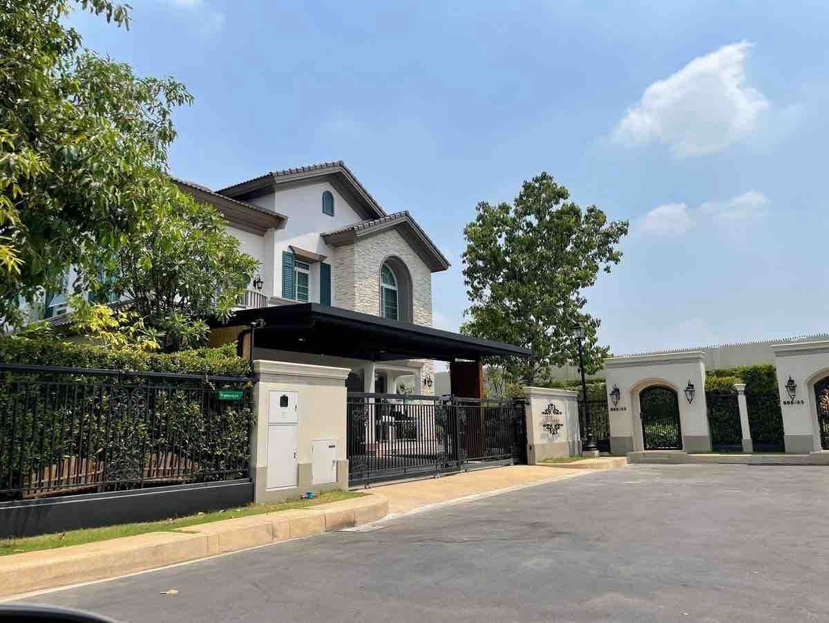 ให้เช่าบ้าน : 🏡 บ้านหรู พร้อมเข้าอยู่ทันที | โครงการนันทวัน รามอินทรา – พหลโยธิน 50 (เรือธงจาก Land & Houses)| 4 นอน 4 น้ำ | พื้นที่ 108 ตร.วา | เช่า: 170,000 บาท/เดือน