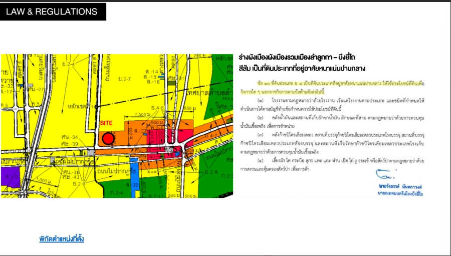ขายที่ดินปทุมธานี รังสิต ธรรมศาสตร์ : 🔥ขายด่วน🔥ที่ดินลำลูกกา คลอง 6  ข้างโลตัส 
